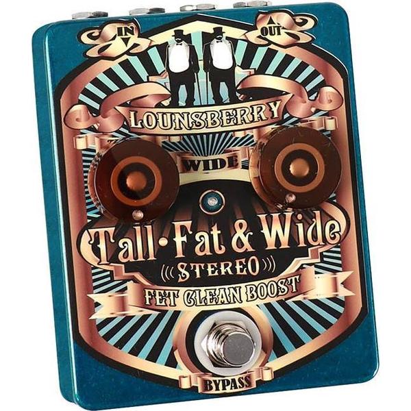 Lounsberry Pedals TFW-2 Tall, Fat & Wide Stereo FET Clean Boost