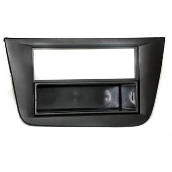 2-DIN frame met bakje Seat Altea 04> Toledo 05> zwart