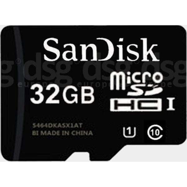 Micro-SD geheugenkaart 32 GB