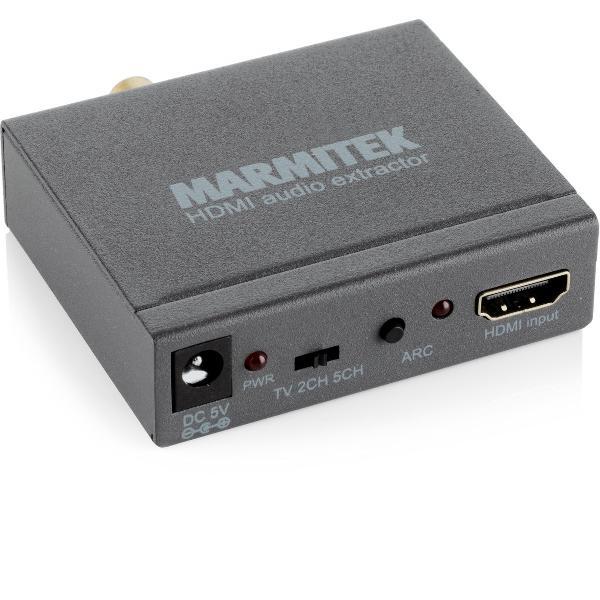 Marmitek HDMI 4K audio extractor met ARC (CONNECT AE14)