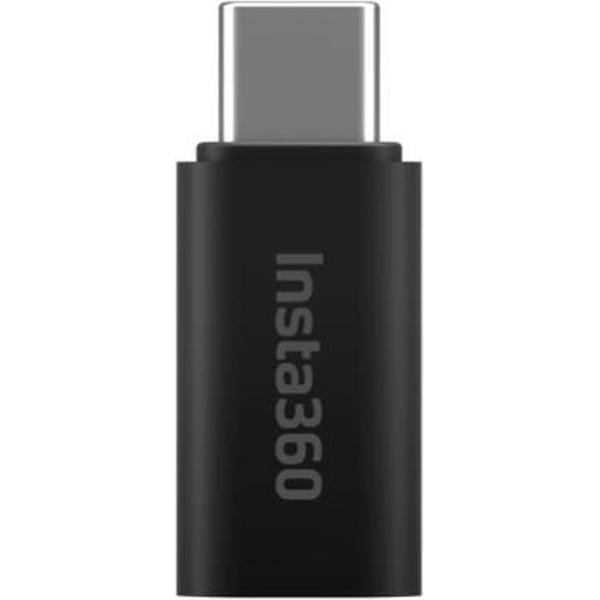 Insta360 ONE R Audio Adapter | 3.5mm microfoon - microfoon adapter - usb-c microfoon adapter