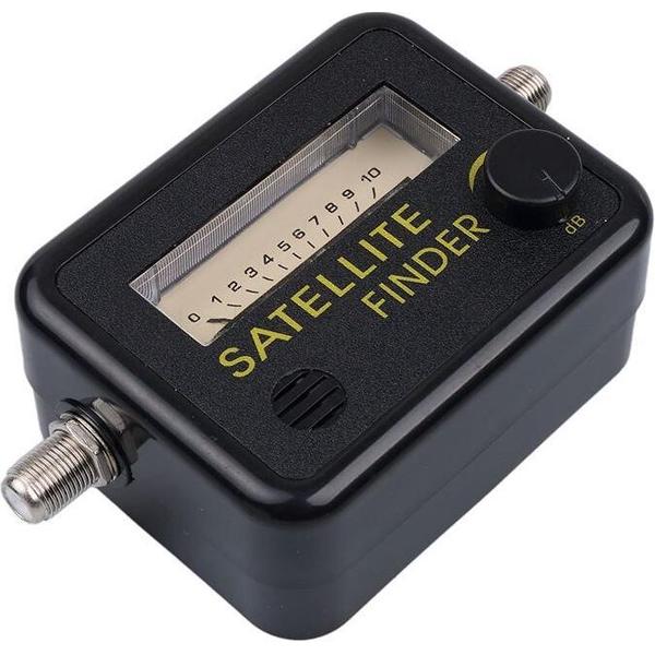 WiseGoods - Satelliet Zoeker met Analoog Display - Satelliet Finder - Antenne - Schotelantenne Installatie - Achtergrond