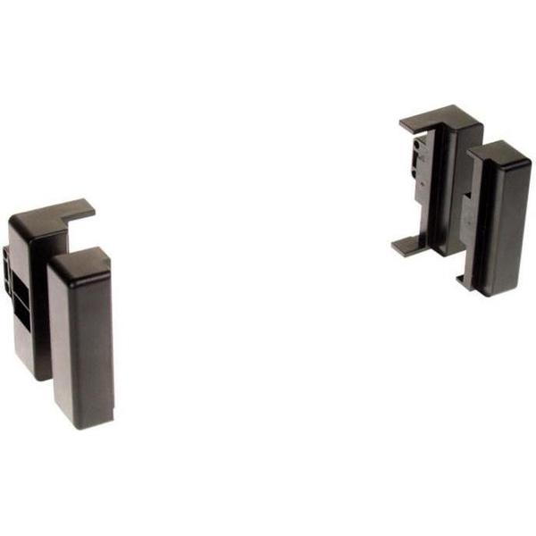 1-DIN Paneel Audi A4 / A6 / A8 Kleur: Zwart