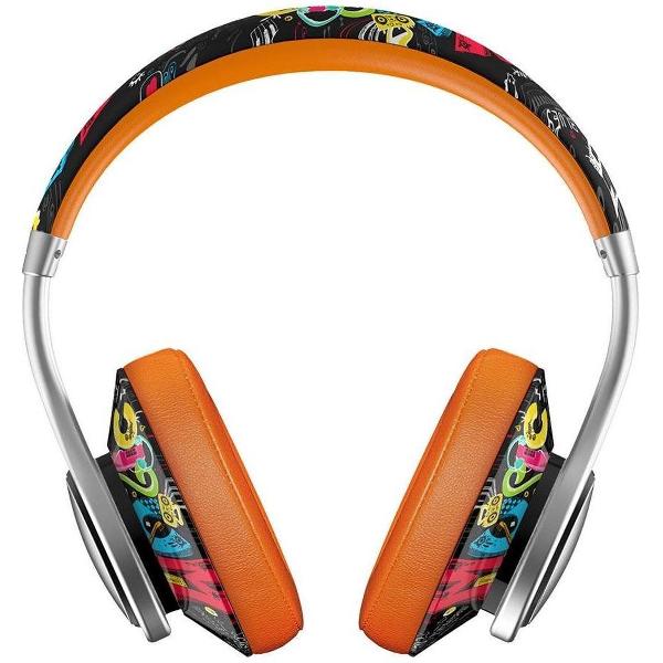 Bluedio A (Air) Lichtgewicht Stijlvolle Stereo Draadloze Bluetooth-hoofdtelefoon met microfoon (Doodle)