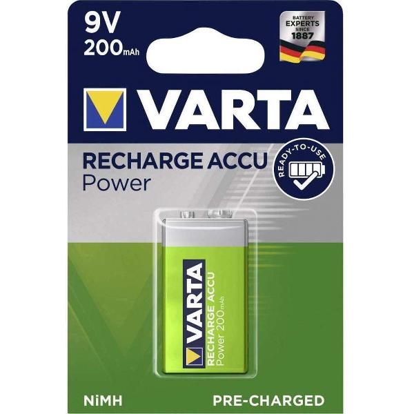 Varta - Recharge Accu 1x 9V 200 mAh