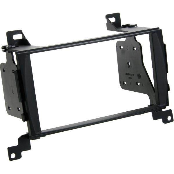 2-DIN Paneel Hyundai Santa Fé 2007-2012 Kleur: Zwart