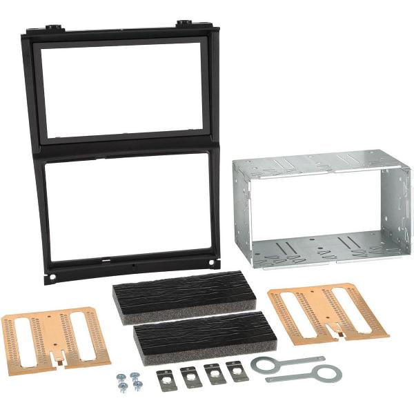 2-DIN Paneel Scania R-Serie 2012-2019 Kleur: Zwart