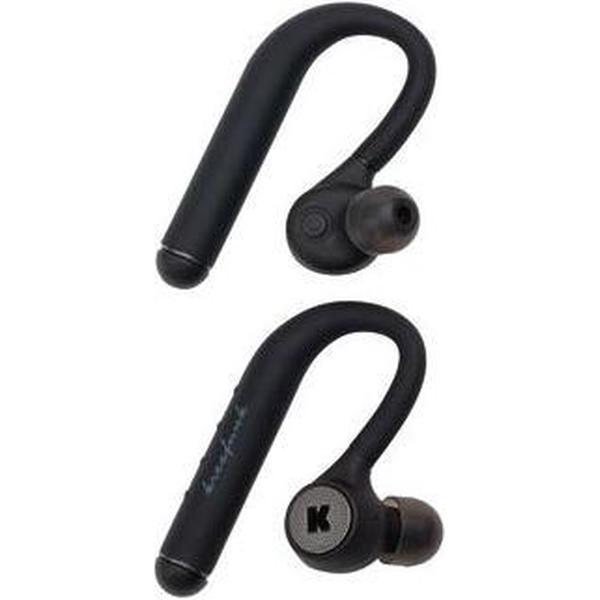 KreaFunk - bGEM Bluetooth Headphones - Black/Gun Metal (kfkm10)