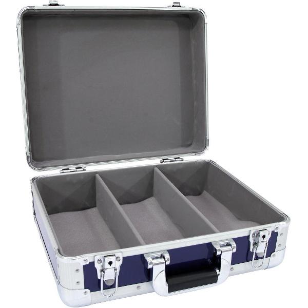 Roadinger cd koffer - cd opbergsysteem blauw - cd case