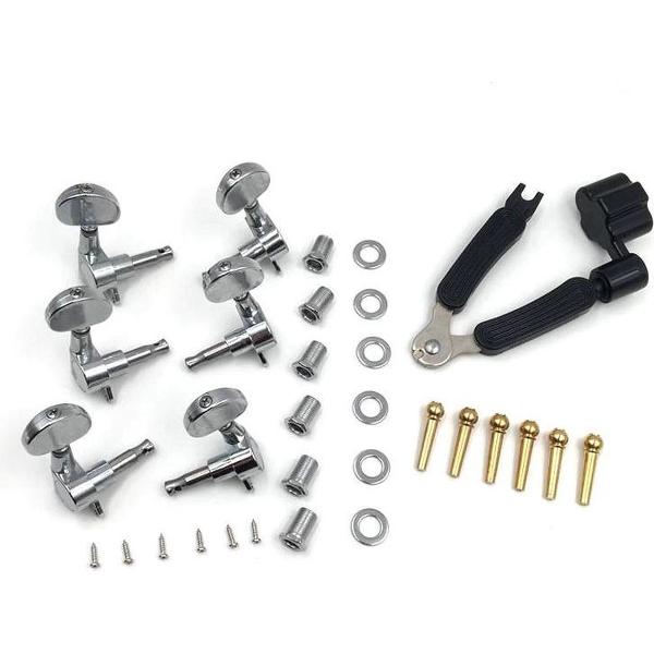 31 in 1 Tuners Machine Heads Gitaar Tuning Toetsen Volledig Gesloten Gitaar Snaar Knop