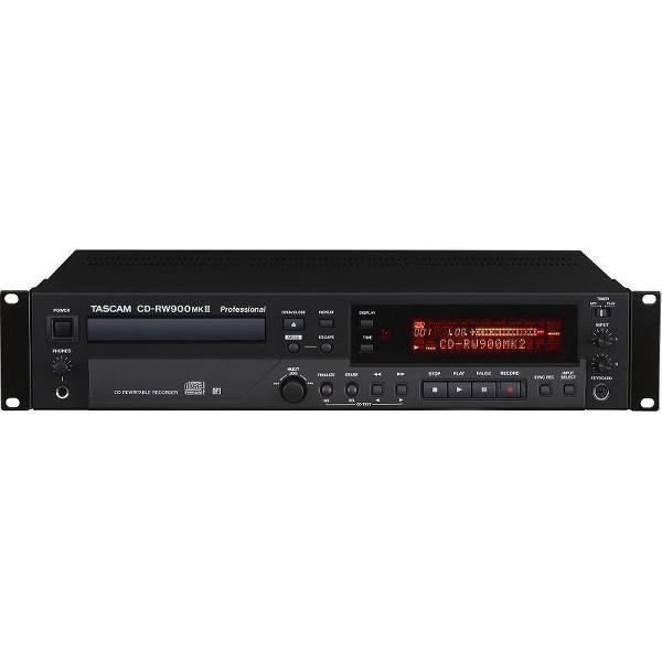 Tascam CD-RW900MK2 Portable CD player Zwart cd-speler