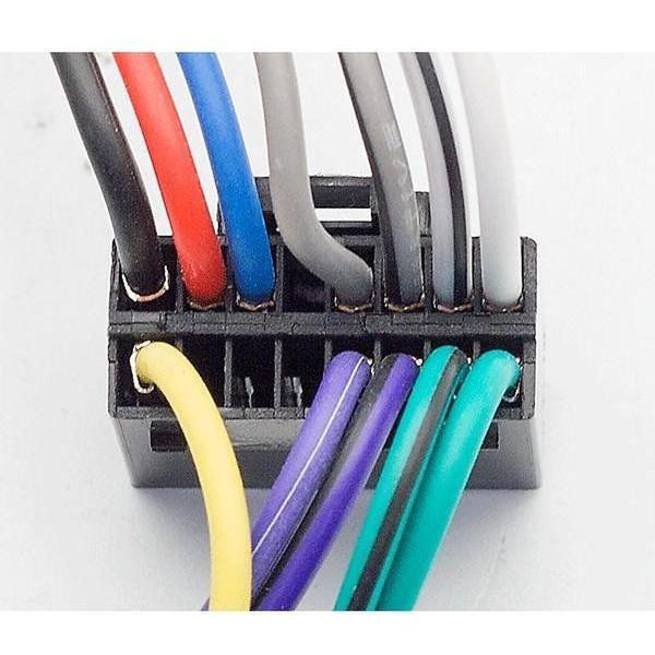 Auto DVD-speler Power Loom Radio Kabel bedrading voor Kenwood