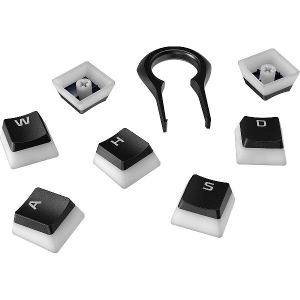 HyperX Pudding PBT Qwerty Keycaps Set - Zwart