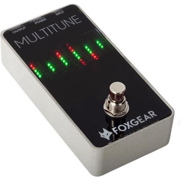 Foxgear Multitune - Polyphonic and chromatic pedal tuner