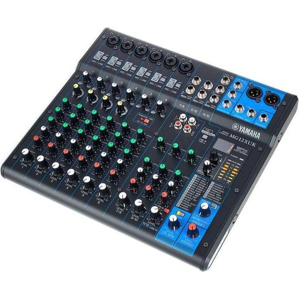 Yamaha MG12XUK - Mengpaneel, 12-kanaals, met effect processor