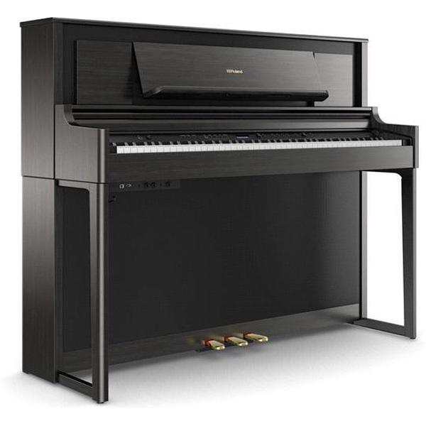 Roland LX706-CH - Digitale piano, houtskool - mat zwart