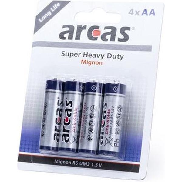 Batterijen AA/R06 1,5V (4 uds) 142308