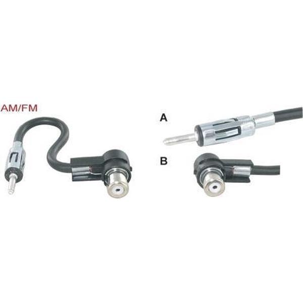 adapterkabel 15 cm DIN M - ISO F 90Â°