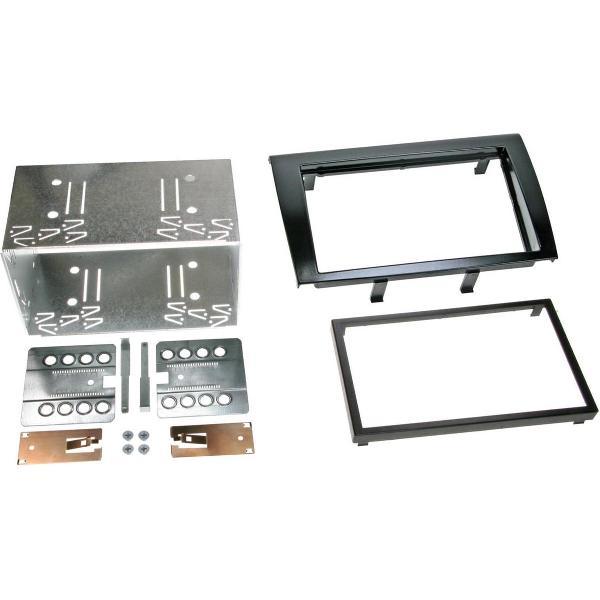 2-DIN Paneel Fiat Bravo 2007-2014 - Kleur: Piano Zwart