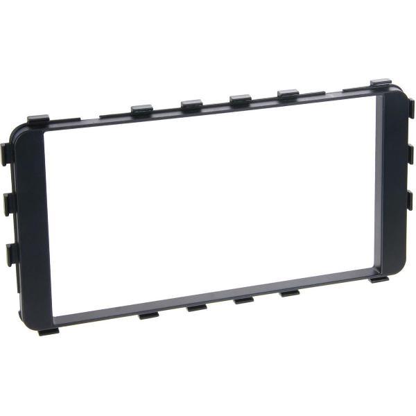 2-DIN Paneel Toyota Yaris 2007-2009 Kleur: Zwart