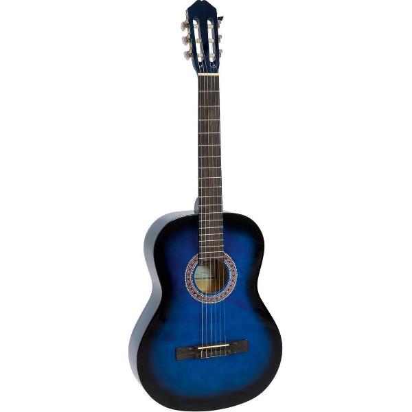 DIMAVERY AC-303 klassieke gitaar, blauwburst