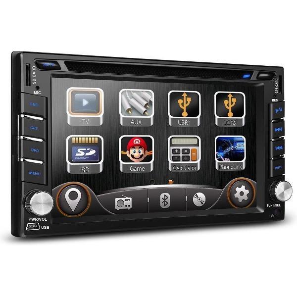 Nissan 6.2HD TFT Touch Screen Auto DVD-speler GPS Navigator