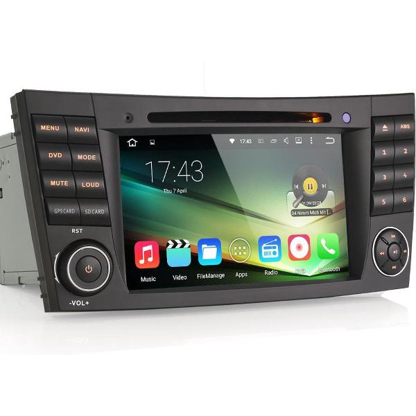 Mercedes CLS/E/G Klasse W219 W211 W463 Android autoradio met Navigatie, Bluetooth en Hands