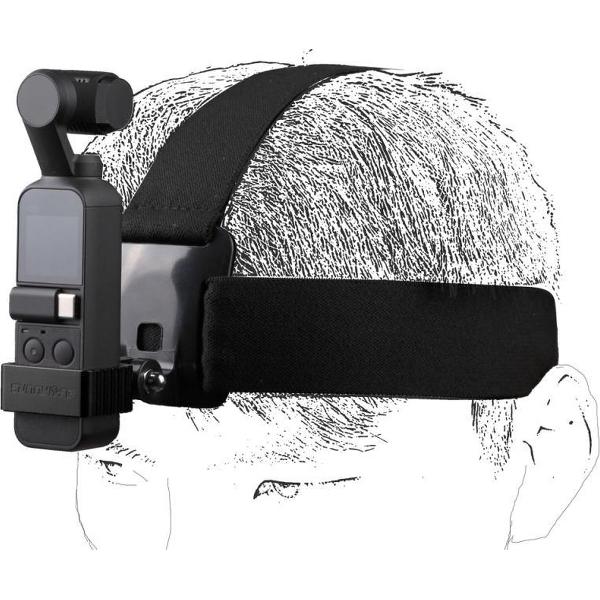 Sunnylife OP-Q9200 metalen adapter + hoofdband voor DJI OSMO Pocket