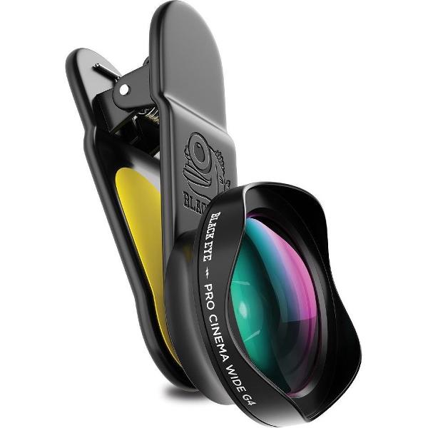Black Eye Pro Cinema Wide G4 Smartphone Lens - Zwart