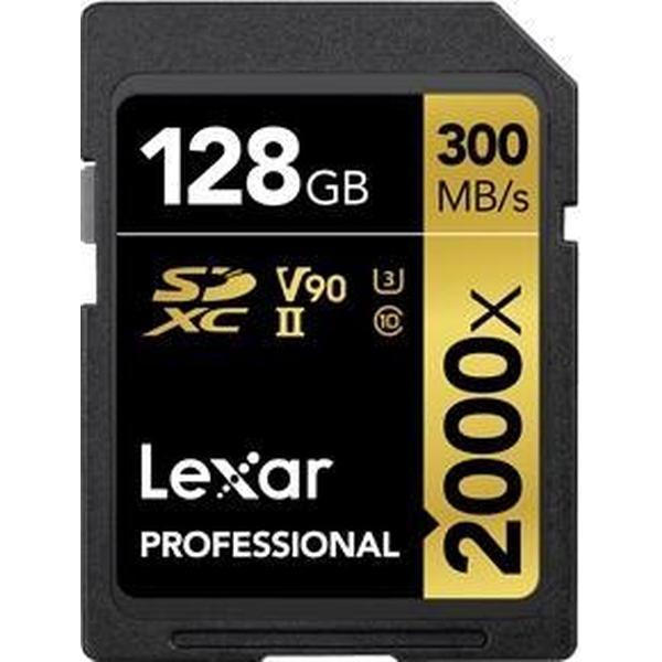 Lexar SDXC Professional UHS-II 2000x 128GB