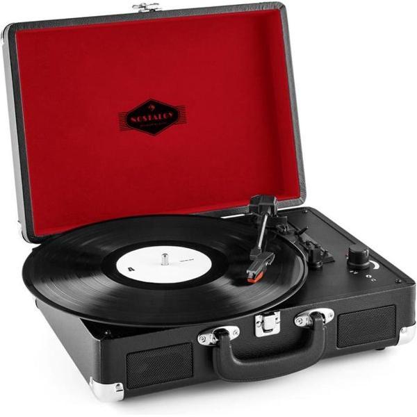 Peggy Sue retro-platenspeler LP USB zwart