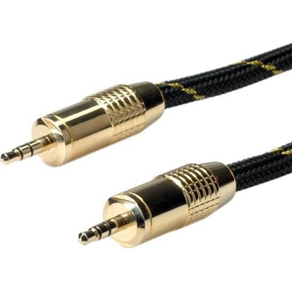 ROLINE GOLD 3.5mm Audio Connetion Cable, Male - Male 2.5m audio kabel