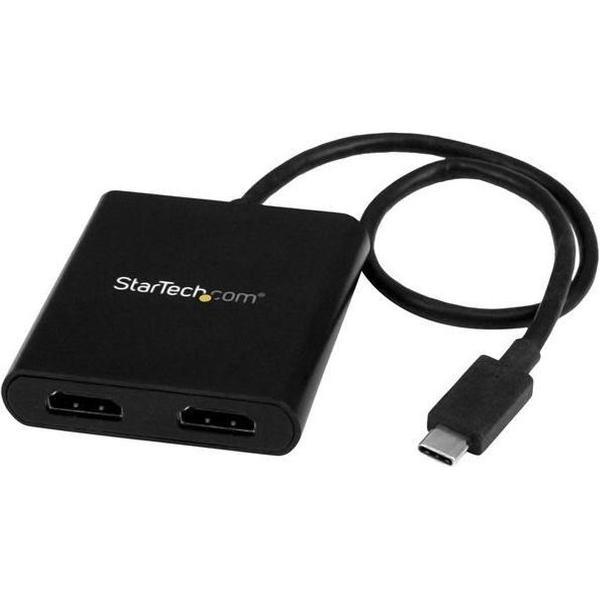StarTech.com USB-C naar HDMI multi-monitor splitter 2-poorts MST Hub