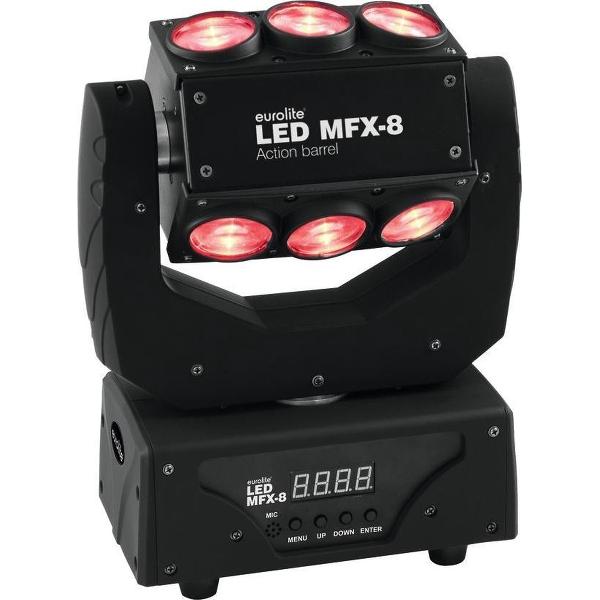 Eurolite MFX-8 Discostroboscoop Zwart