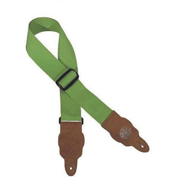 Gitaarriem Grass Series Licht Groen Hennep GST-100-LG Gaucho