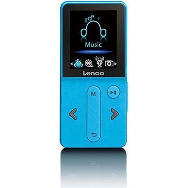 Lenco XEMIO-240 MP4 Speler 4GB Blauw