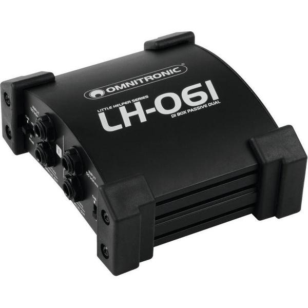 Omnitronic LH061 PRO Passieve DI box 2kanaals