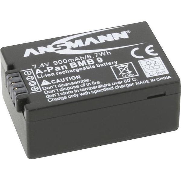 Ansmann A-Pan BMB 9 E Lithium-Ion 900mAh 7.4V oplaadbare batterij/accu