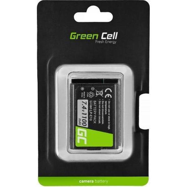 Batterij LP-E10 Canon EOS Rebel T3, T5, T6, Kiss X50, Kiss X70, EOS 1100D, 1200D, 1300D 7.4V 1100mAh