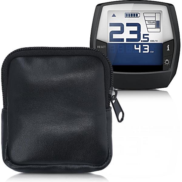kwmobile Tasje voor Bosch Intuvia - Hoesje voor e-bike display - Beschermtasje van imitatieleer in zwart