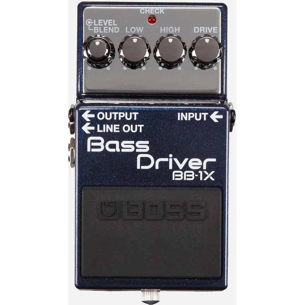 Boss BB-1X Bass Driver bas distortion/fuzz/overdrive pedaal