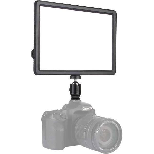 PULUZ 152 SMD 2835 LEDs 230-840LM 3000-4500K Dimbaar Studiolicht Video- en fotolicht voor Canon, Nikon, DSLR-camera's