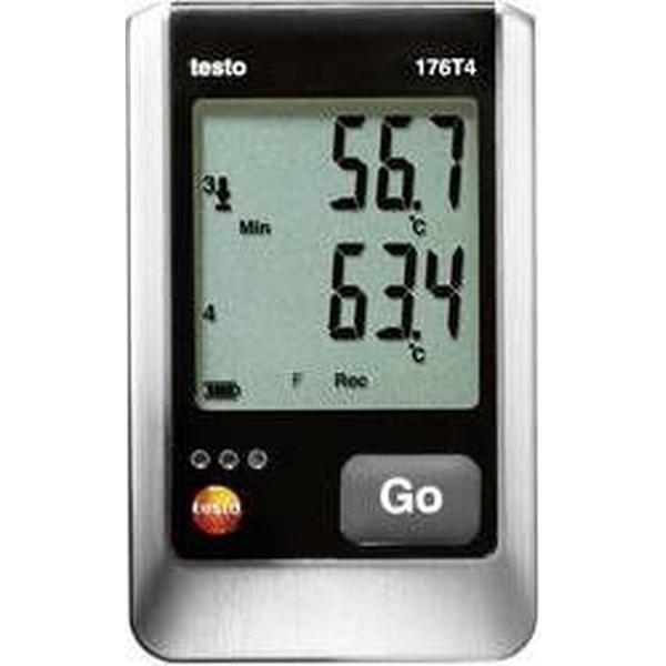 testo 176 T4 Temperatuur datalogger Te meten grootheid: Temperatuur -200 tot 1000 °C