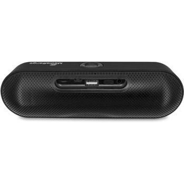 MediaRange tragbarer Stereo-Speaker zwart