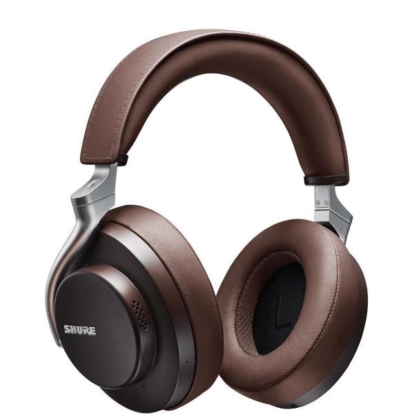 AONIC 50 Premium Wireless Headphones with Studio Quality Audio, Adjustable Noise Cancellation and Bluetooth 5 Technology (Brown)