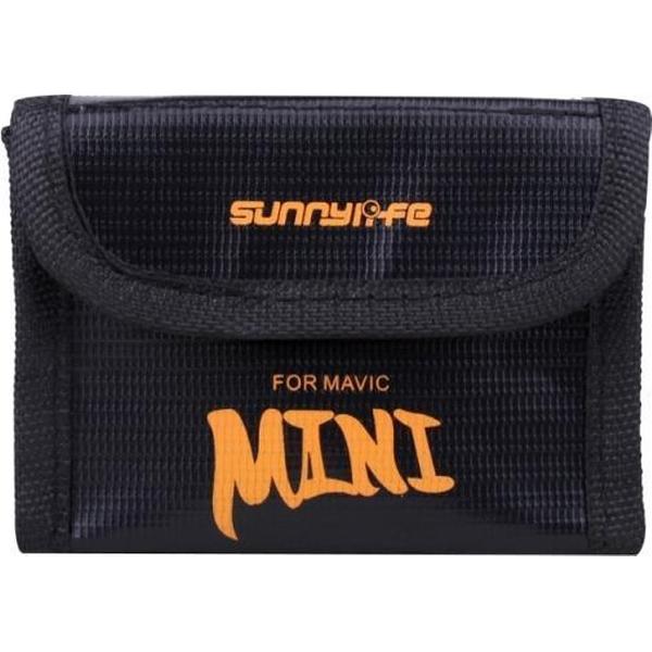 Sunnylife MM-DC296 3-in-1 batterij explosieveilige tas voor DJI Mavic Mini / Mini 2