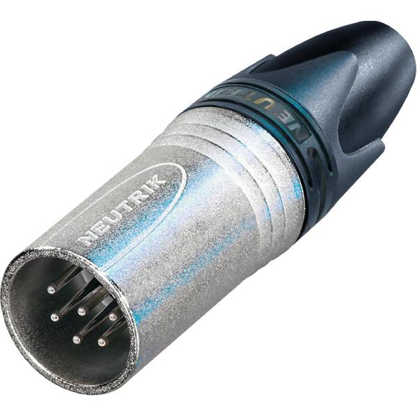 XLR cable plug 6 N/A XX soldeer connecties Vernikkeld