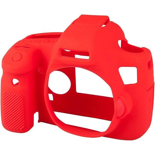 easyCover Body Cover voor Canon 7D Mark II Rood
