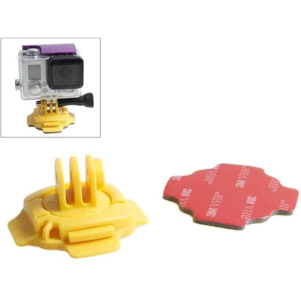 TMC 360-gradenvatting voor GoPro Hero 4 / 3+ / 3/2/1, HR107 (geel)