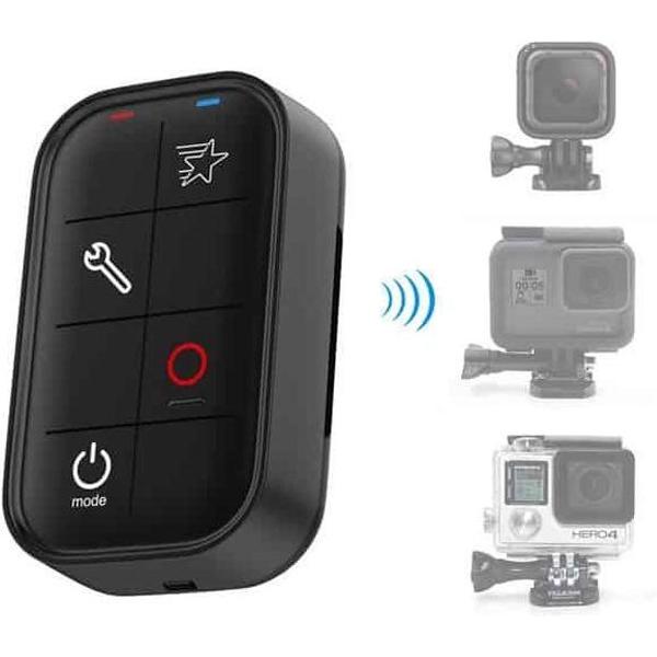 Afstandsbediening voor GoPro HERO7 / 6/5/4 Session / 4/3 - Zwart